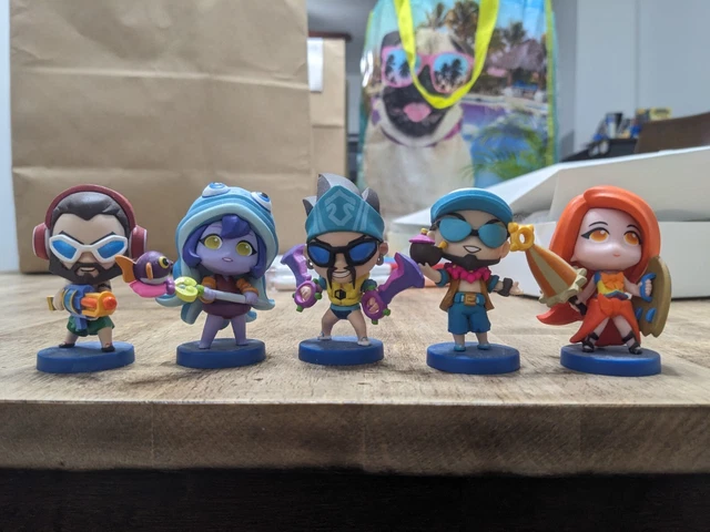 League of Legends Pool Party フィギュア 5体セット LEAGUE OF LEGENDS Team Minis: Pool Party $34.52 - PicClick CA