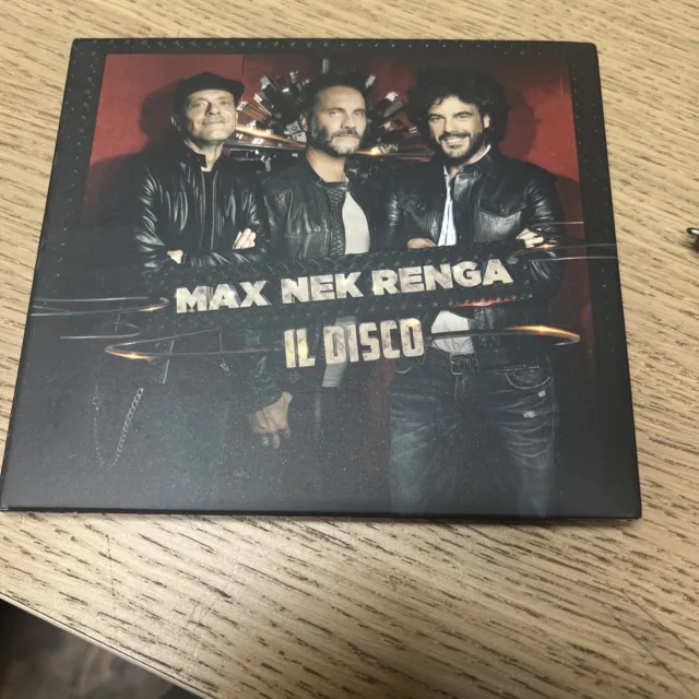 Max Nek Renga - Il Disco (2 CD) Nuovo Non Sigillato Editoriale