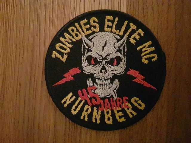 Savage Skull Mc Biker Rocker toppa patch