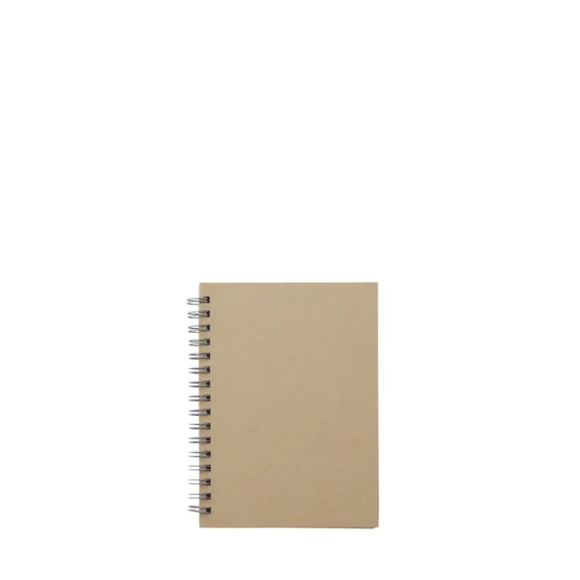 MUJI Double ring notebook Plain A6 Beige 80 sheets