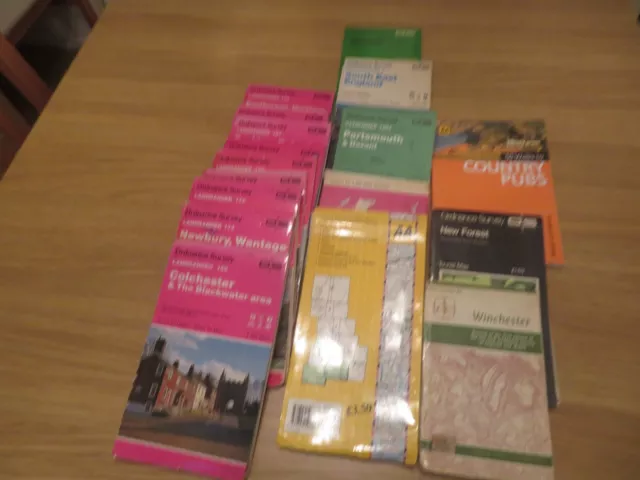 Ordnance Survey Maps Bundle And Extras