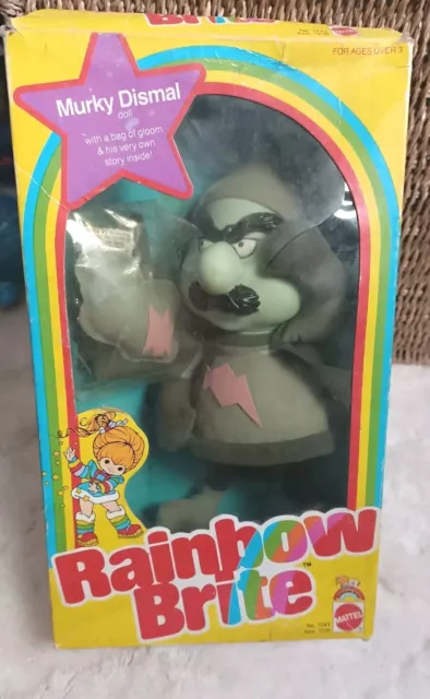 MATTEL VINTAGE MURKY Dismal Doll Damaged Boxed Rainbow Brite 1983 Box 145.00 PicClick UK