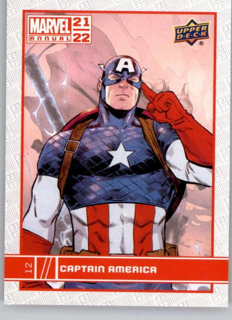 2021-22 Upper Deck Marvel Annual Base or Blue Foil Pick From List