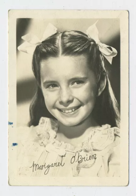 Margaret O'Brien Film & Stage Actress Promo Photograph C7