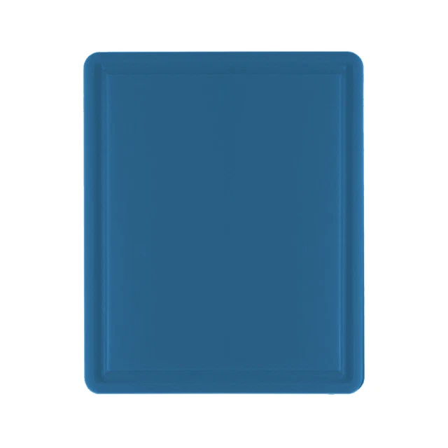 Schneidebrett aus gewelltem Polyethylen Küchenbrett Küche/Brett Blau 325x265x1