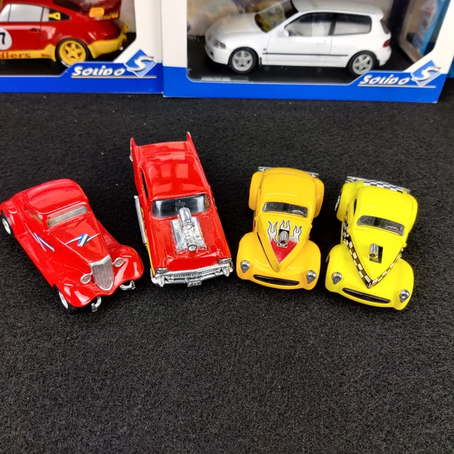 Majorette Hot Rods 1/32 - Willys Coupé 1941 N°2602 - Jaune - Occasion (Boîte Incluse)