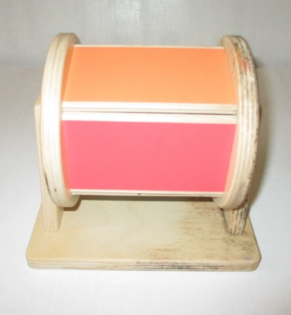 LOVEVERY SPINNING COLOR Wheel Baby Roller Wooden Developmental Sensory