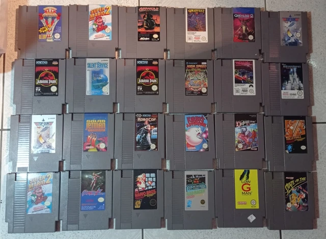 Jeux Nes Fra Au Detail Ou Lot Frais De Port Optimises