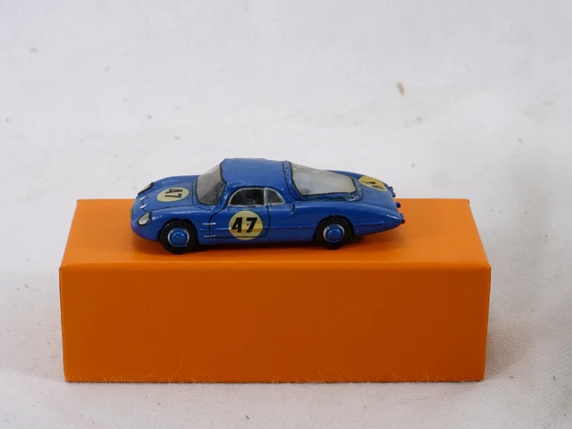 Création RD Manou Marmande Porsche Barquette N°28 Le Mans 1963 - Modèle Bois 1/43