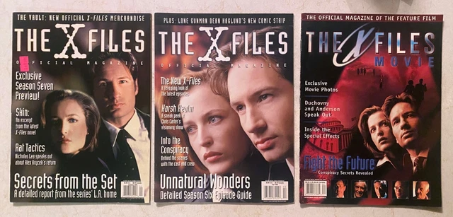 X-Files Official Magazine Vol 1 No 10/11 + Movie: lot
