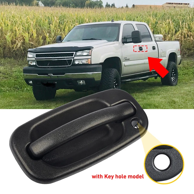 1/2x Front Door Outside Left Handle Fit Avalanche, Chevy Silverado/ GMC Yukon...