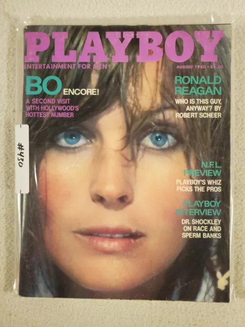 Playboy Magazine Back Issue August 1980 Playmate Victoria Cooke Bo