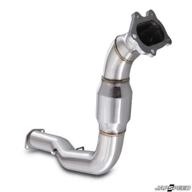 Japspeed 200Cpi Sports Cat Downpipe For Subaru Impreza Gda Newage Wrx Sti 02-07