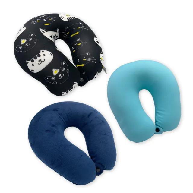 Microbead Travel Support Pillow Neck Children Cushion Flight Holiday Sleep