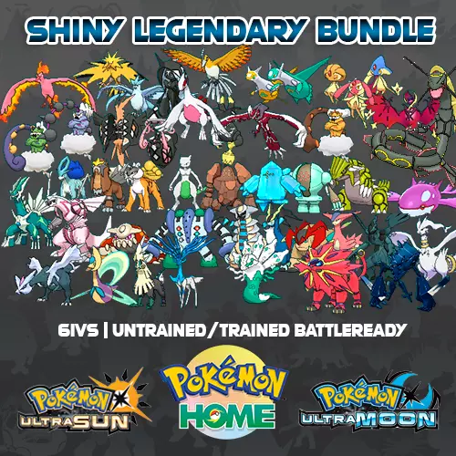 ✨ Shiny SOLGALEO 6IV Event ✨ Pokemon Ultra Sun and Moon 3DS 🚀 Legendary  +EVs