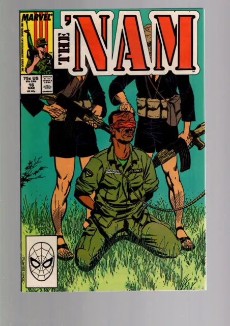 The Nam  16   -    1986   Vietnam  War Series  - Marvel Comics