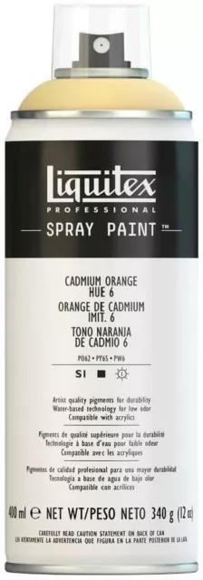 Liquitex Spray paint 4456720 Cadmium Orange Hue 6 400 ml