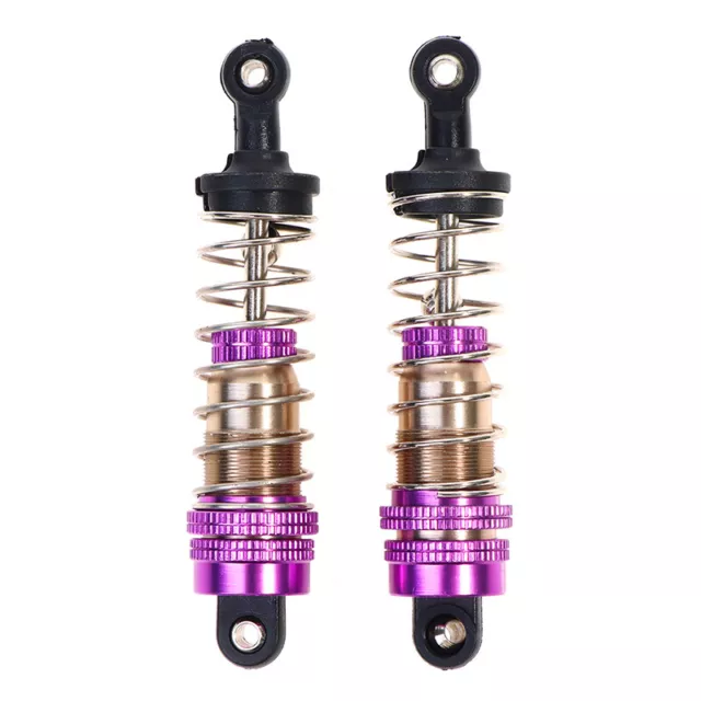 2PCs Metal Front&Rear Universal Shock Absorber for Wltoys 124019 144001 RC  TSA 2