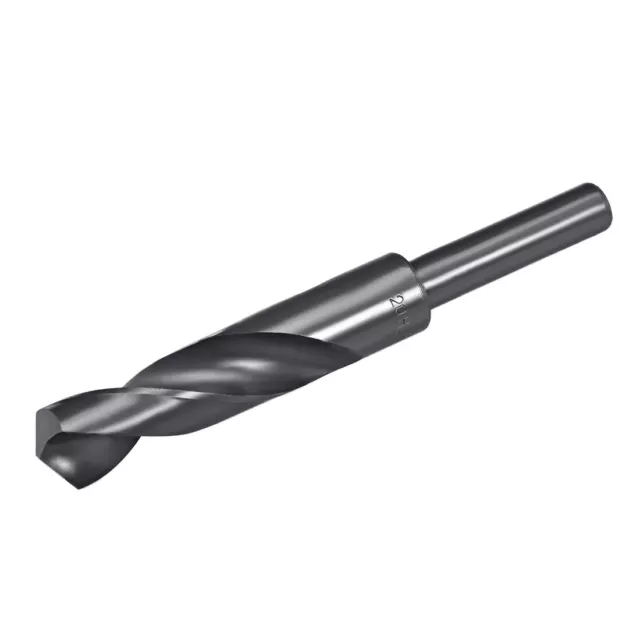 18mm-32mm Reduced Shank Drill Bit HSS Black Oxide with 1/2 Inch Straight Shank