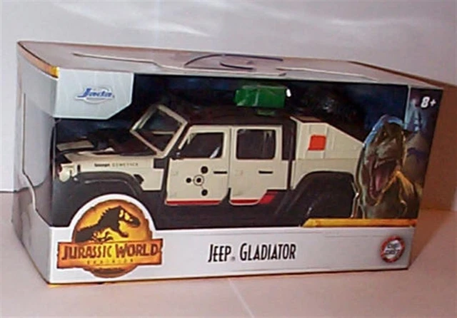 JEEP GLADIATOR JURASSIC World 1-32 Diecast model Scale New in Box Jada
