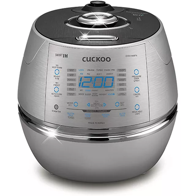 CUCKOO IH Pressure Rice Cooker 10 Cup CRP-CHSS1009F