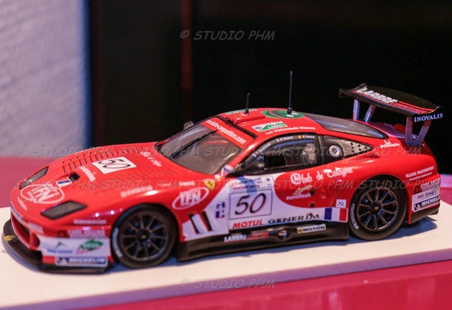 Modèle Réduit Ferrari F550 Larbre Competition #50 - 24h Du Mans 2006, échelle 1/43, Occasion