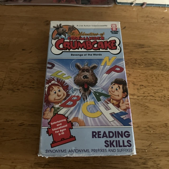 THE ADVENTURES OF Commander Crumbcake (1988, VHS) Hi-Tops Video! £8.87 ...