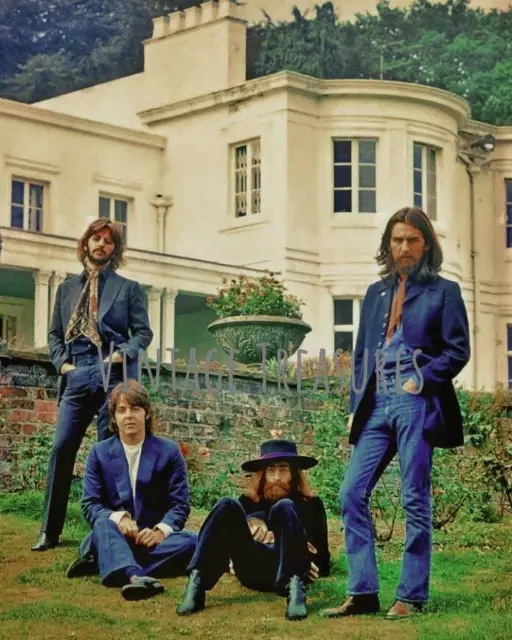The Beatles at Tittenhurst Park 1969 Photo Print Poster John Paul George Ringo