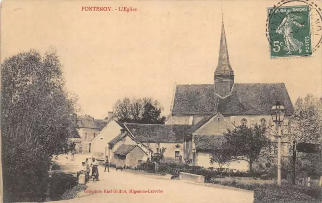 Cpa 54 Fontenoy L'eglise
