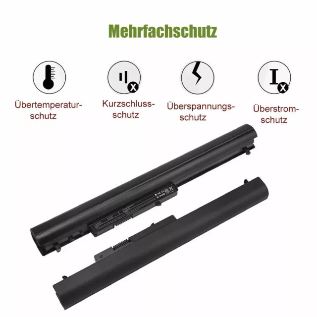 4 Zellen  Akku für HP 248,340,350,248 G1,340 G1,350 G1 Series LA04 HSTNN-UB5M 3