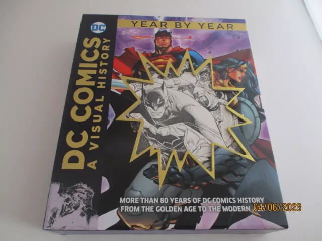 DC Comics: A Visual History, Year by Year (2017) Box Set in Very Good Condition