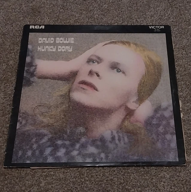 DAVID BOWIE HUNKY Dory Vinyl Lp Rare 1971 In Laminated Sleeve Orig 1St ...