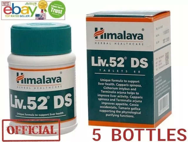 Himalaya Exp 2026 USA 5 Bottles 300 tablets Official Organic Herbals Support