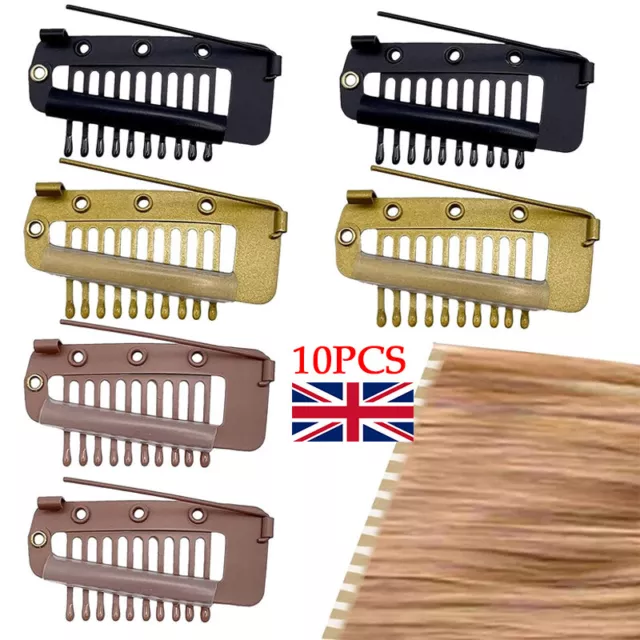 10/20/30 Pcs Strong Chunni Clips with Safety Pin, Wig Hair Extension Hair  Clip