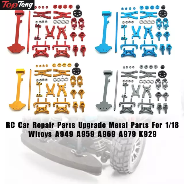 RC Car Repair Parts Upgrade Metal Parts For 1/18 Wltoys A949 A959 A969 K929/A979