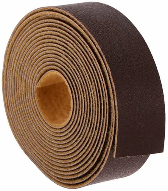 ELW Brown Latigo Leather 9-10oz (3.6-4mm) Straps, Belts, Strips 4" (10.2cm)...