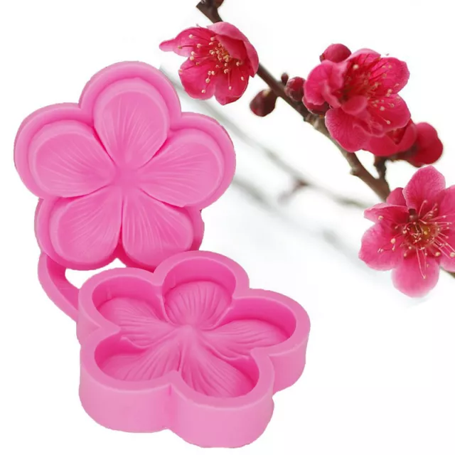 Flower Petal Fondant Silicone Mould Cake Decor Chocolate Baking Sugarcraft Mold