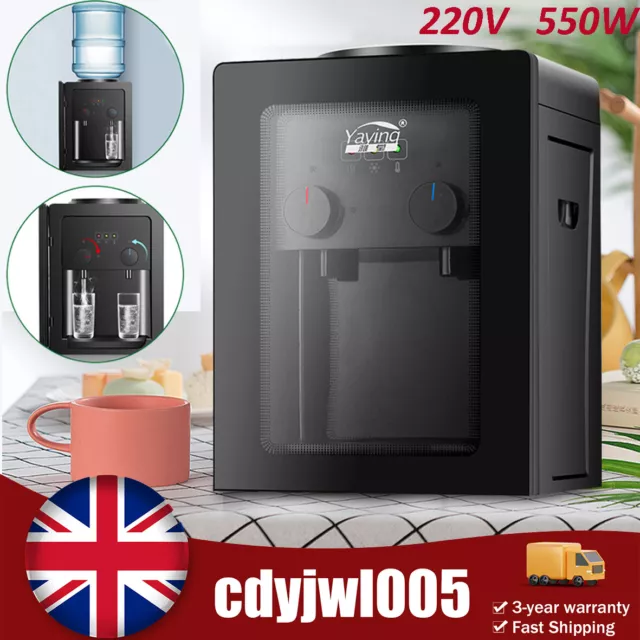 Electric Counter Top Water Dispenser Cold/Hot Water Boiler Dispenser 220V 550W