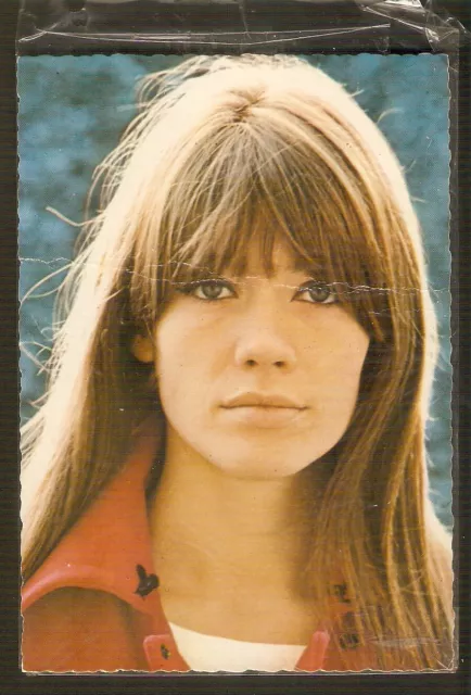 Françoise HARDY carte postale CHANSON .Ed.Publistar di. Vogue ph -J-Marie PERIER