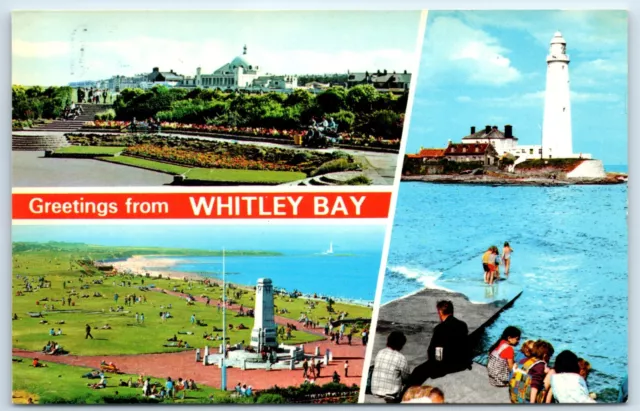 Postcard Whitley Bay Tyne and Wear England