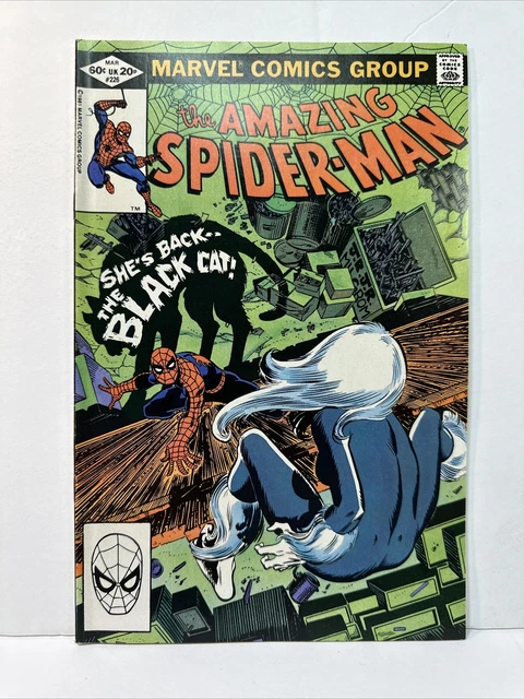 Amazing Spiderman #226 (Marvel 1982) Early Black Cat, Romita Jr. VF 8.0