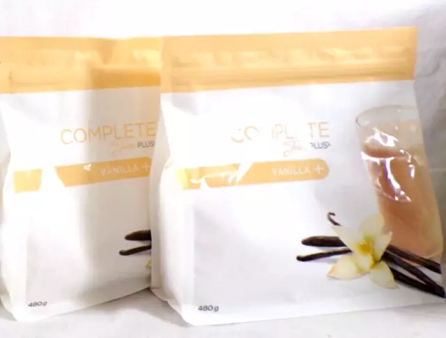 COMPLETE BY JUICE PLUS+  VANILLA + 2  x 480G - 12/2024