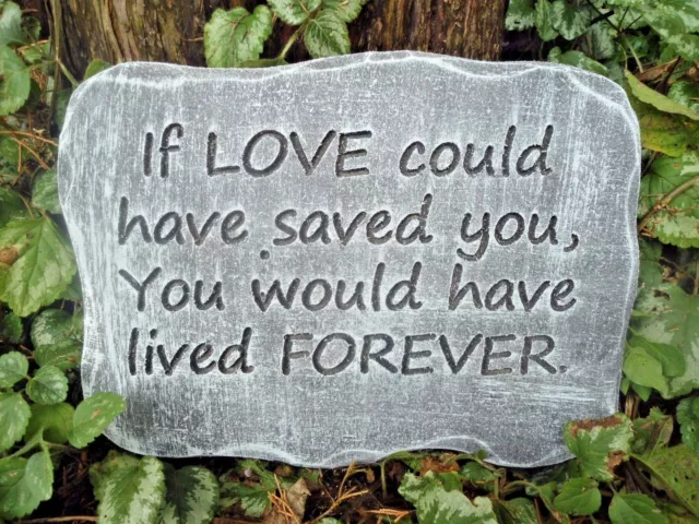 Memorial plaque plastic mold plaster concrete mould  11" x 8" x 3/4"