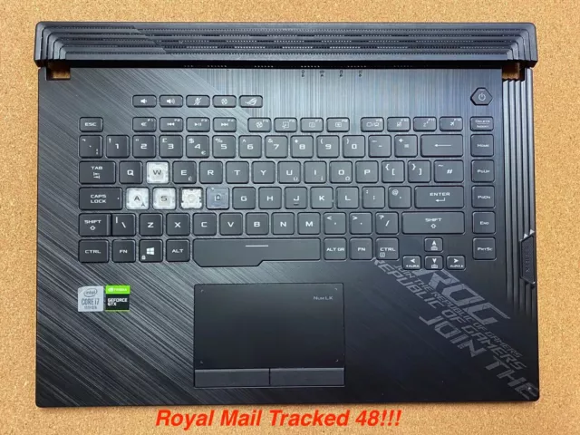 ASUS ROG Strix G15 G512LW G512LI Gaming UK Keyboard - 1 Key + Hinges + Rubber