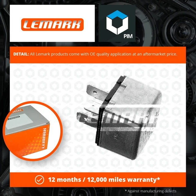 FUEL PUMP RELAY fits JAGUAR XJS H.E., X27 5.3 85 to 92 Lemark AGU1068