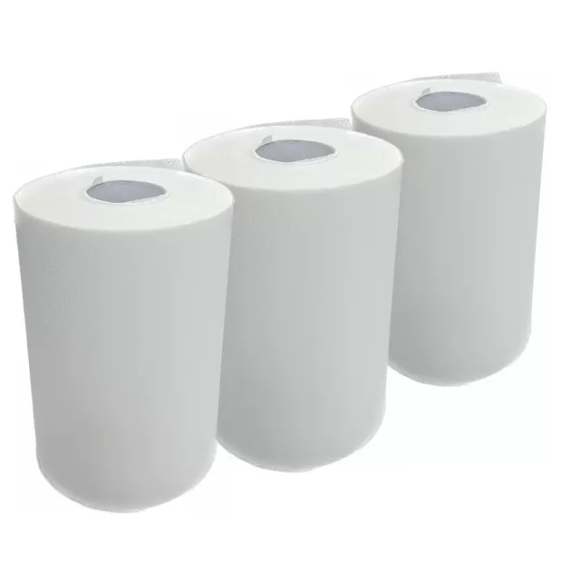 16X Paper Hand Towels Towel Roll Bulk Industrial Kitchen Catering 80M 1Ply 3