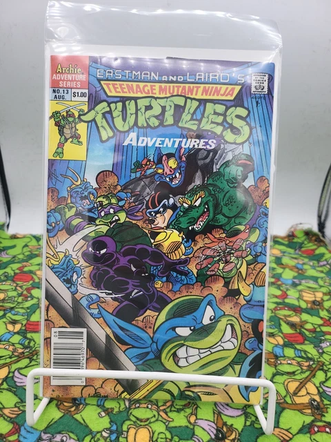 Teenage Mutant Ninja Turtles Adventures #13 (1990, Archie) FN/VF Newsstand