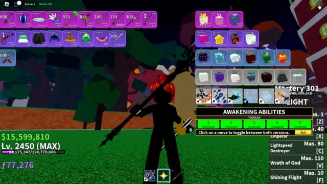 BLOX FRUIT 🍒 SUPERHUMAN/GODHUMAN, MAX LEVEL ACCOUNT, UNVERIFIED! (read  desc.)