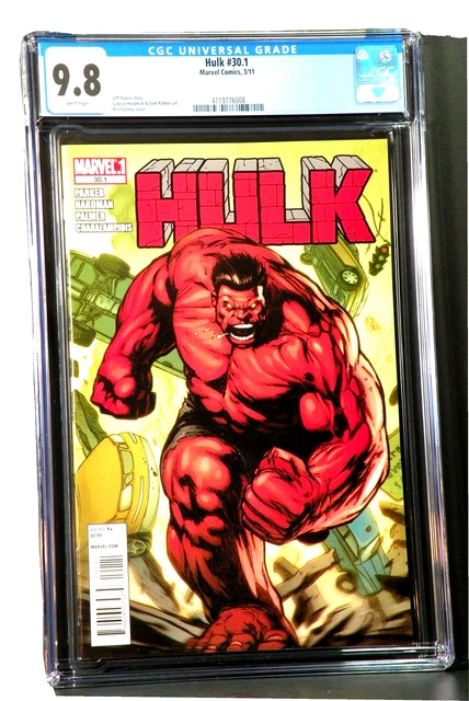 Hulk #30.1 CGC 9.8 NM/MT 1st Appearance of Immortal Hulk General Fortean 2011