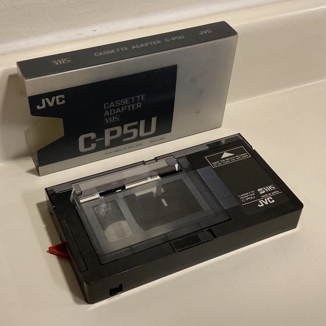 JVC CP5U MOTORIZED VHSC To VHS Cassette Tape Adapter Tested Working